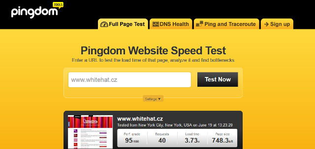 Pingdom Tools